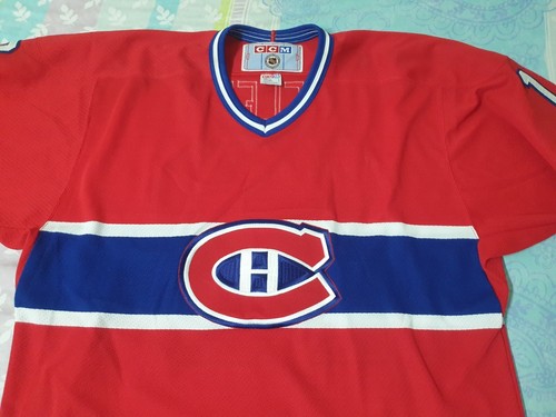 Vintage Montreal Canadiens Guy Lafleur #10 Hockey-NHL CCM Jersey SizeL - Picture 3 of 10