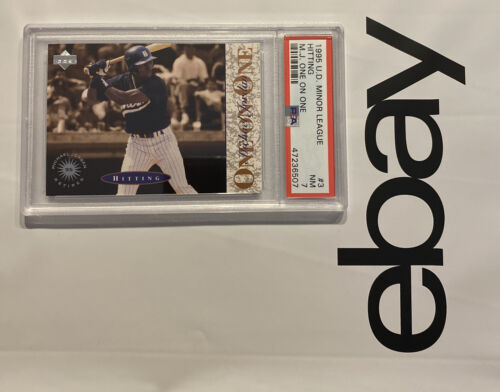 Michael Jordan Rookie PSA 7 Upper Deck Baseball Minor League MJ RC 1995 GIFT - Picture 2 of 12