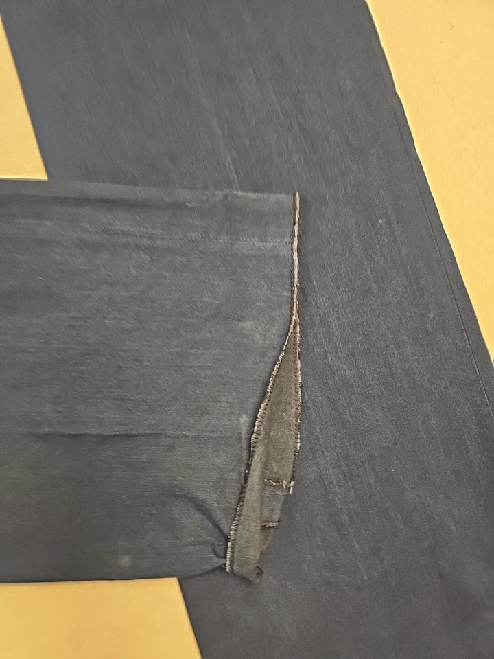 Pantalones de fin de semana Barry Bricken para hombre Blye chino cremallera frente plano dobladillo crudo nuevos Foto 3 de 4