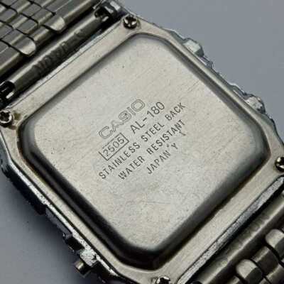 Casio Solar 2505 Quartz AL-180 Digital Vintage Men's Watch