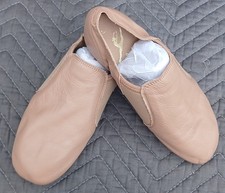 Leather Slip-On  Dance Jazz Shoes Girls & Women Perfect for Dance New Size 8.5