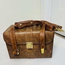 Vintage Camera Bag And Canon Lenses