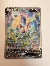 Galarian Rapidash V (Alternate Full Art) 168/198 Swsh06: Sword & Shield NM
