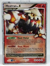 Pokémon TCG Heatran LV X Promo Holo Pokemon Promos DP31 Holo Crease See Photo