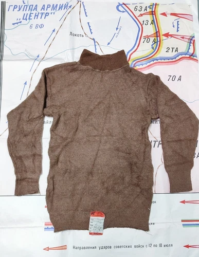 Genuine Pilot Jacket Warm Wool Aviation Sweater Army Russian USSR Air Force New