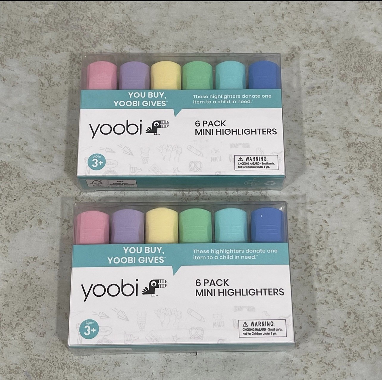 S Pastel Colors Lot Of 2 Packs