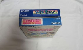 RARE Vintage CASIO Loopy SV-100 Game Console w/ 2 Original Games Japan