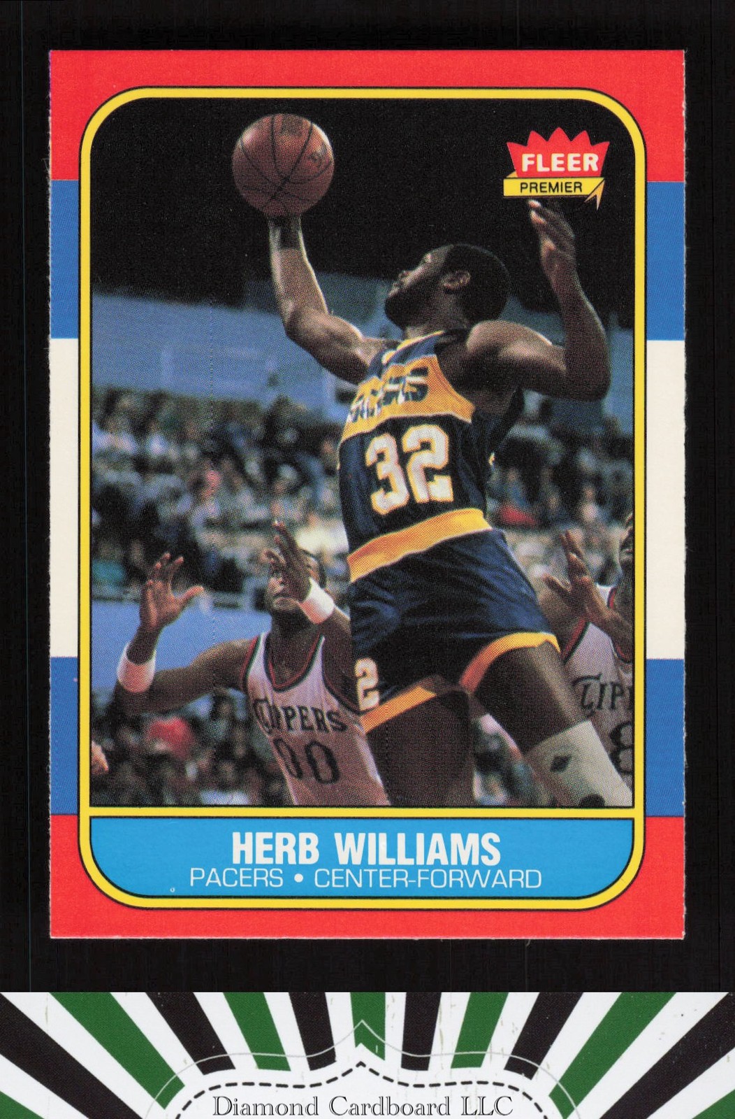 1986-87 Fleer #125 Herb Williams NM c