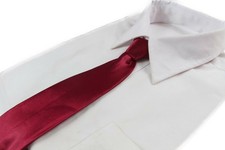 Maroon Red Tie Boys Kids Baby Toddler School Ties Formal Wedding Boys Maroon Tie