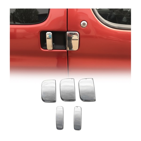 Chrom TüRgriff Blende FüR Citroen Berlingo 1996-2008 5-TüR Edelstahl 5Tlg-image