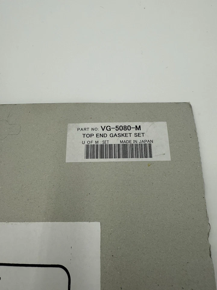 Kit de junta de extremo superior Vesrah # VG-5080 M para Honda XL350R/XR350R 1983-1985 Foto 3 de 4