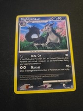 POKEMON MIGHTYENA lv.42 66/146 D&P LEGENDS AWAKENED UNCOMMON  on eBay