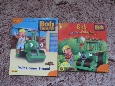2 kleine Bücher Bob der Baumeister (Pixie + Panini books)