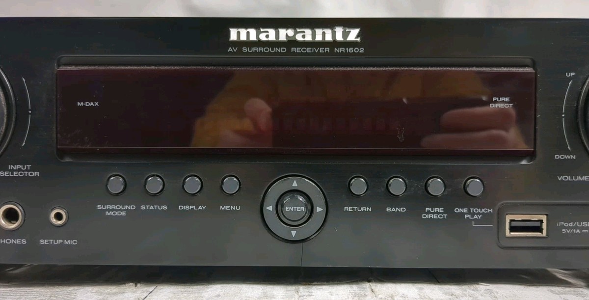 Marantz NR 1602 7.1 Channel 50 Watt Receiver for sale online | eBay