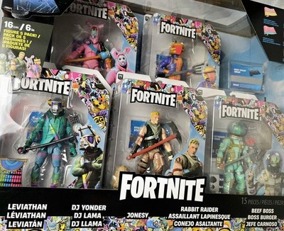 FORTNITE 6in Action Figure 5 Pack + 6 Code Costco Exclusive Box Sealed 2025