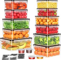Frischhaltedosen Set 30-Teilig Auslaufsicher Bpa-Frei FüR Lebensmittel