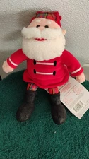 CVS Stuffins 8” Santa Plaid Pants Rudolph Island of Misfit Toys Plush defect