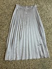 Molly Green Women’s Gray Pleated Skirt With Hidden Side Zipper Size Medium — photo 1