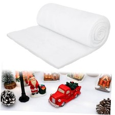 Snow Blanket, 3 8 FT Thick Xmas Fake Snow Blanket, Artificial Christmas 1 Roll