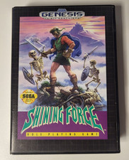 Sega Genesis Mega Drive Shining Force NTSC CIB Import Original mit Anleitung