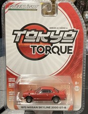 GREENLIGHT TOKYO TORQUE 1972 NISSAN SKYLINE 2000 GT-R