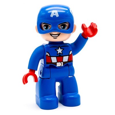 LEGO DUPLO Captain America Figur Marvel Super Heroes Superheld 10921 47394pb281