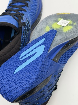 NEW Skechers SKX Reign Basketball Shoes Men's Size 9.5 Blue Black