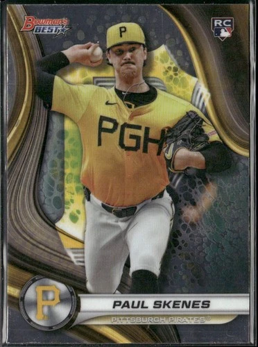 Paul Skenes Rookie RC Card 2024 Bowman's Best #53 Pittsburgh Pirates