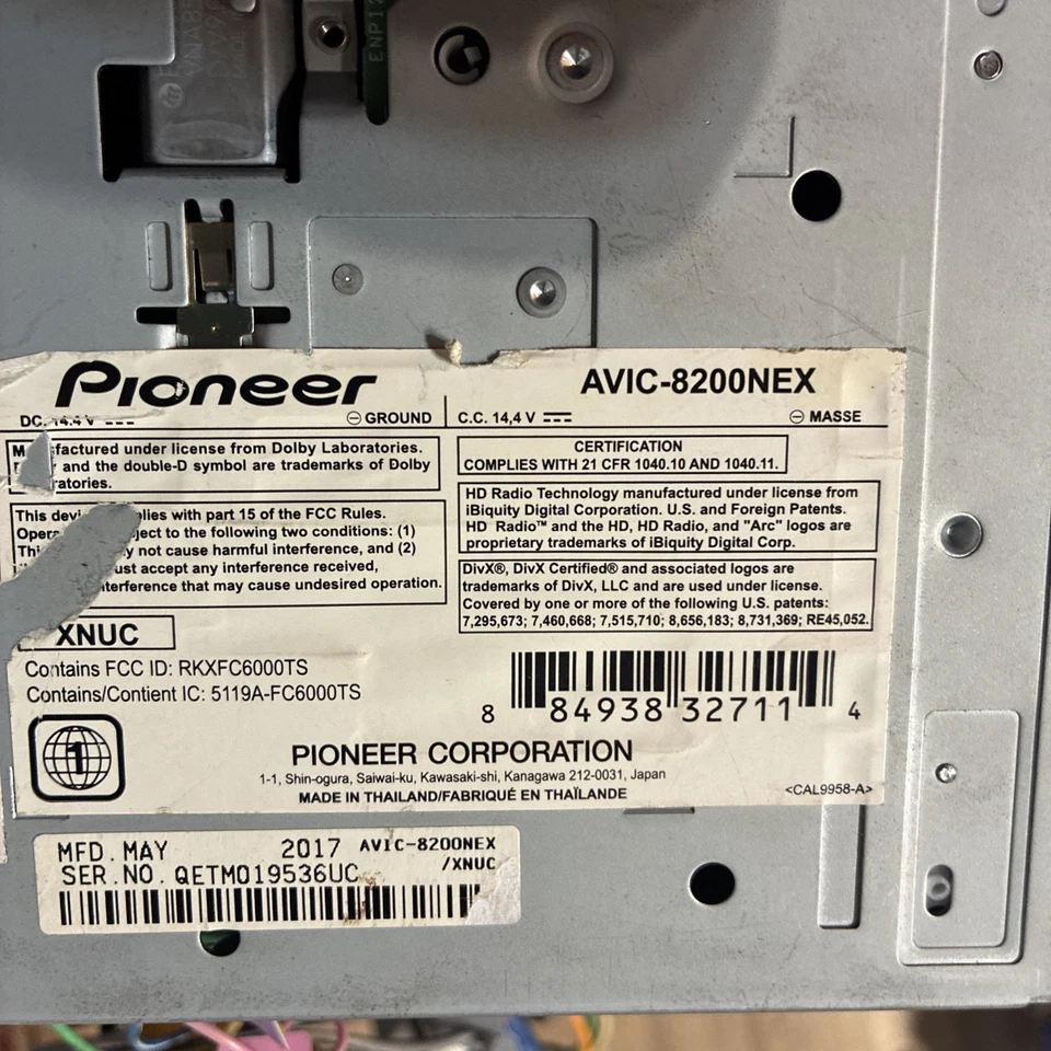 Pioneer AVIC-8200NEX Carplay/Android Auto Navigation Receiver “works great” - Image 2 of 4