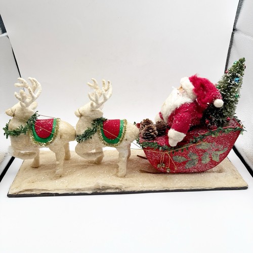 Vintage Department 56 Santa's Sleigh #56 48287 Christmas Decor | eBay UK