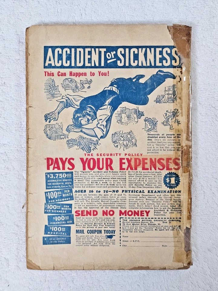 Weird Tales May 1936 Vol. 27 No. 5 Brundage Cover Pulp Magazine (Doctor Satan) - Image 4 of 4