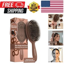 Soft Boar Bristle Hair Brush For Women   Boars Hair Brush For Women, Boar Bru...