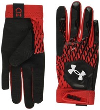 Heatgear Synthetic Sport Activity Gloves Black Red White Durable Breathable