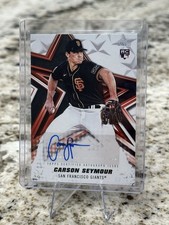 2026 Topps Series 1 Carson Seymour Baseball Stars RC Auto - San Francisco Giants