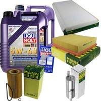 Inspektionskit Filter Liqui Moly ÖL 10L 5W-40 FüR Bmw X5 E53 4.4I 4.6Is