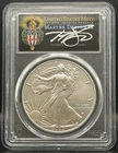 2023-W Burnished $1 American Silver Eagle PCGS SP70 Advanced Release
