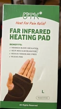 UTK Far Infrared Heating Brace Pad Left Hand Wrist- Carpel Tunnel, Tendinitis