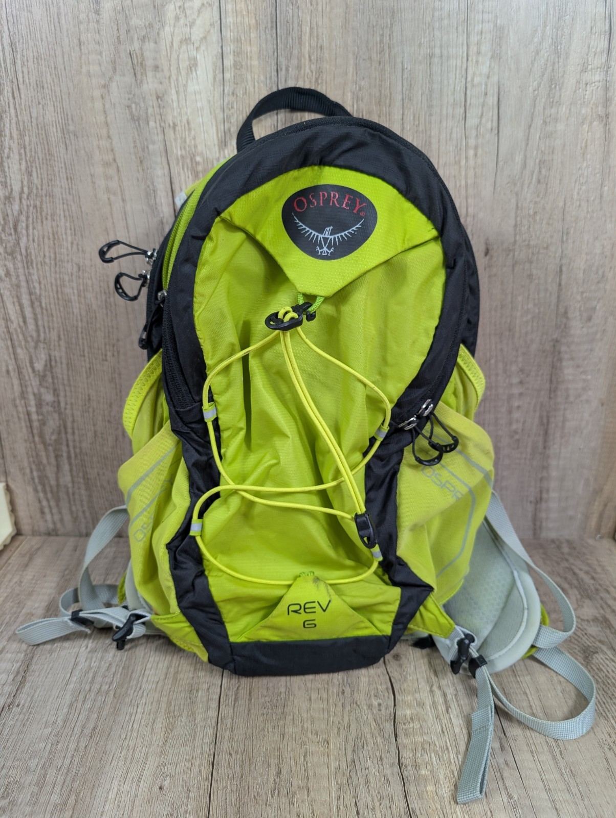 Osprey Rev 6 Running Hydration Backpack Flash Green Outdoor 