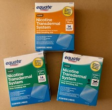 Nicotine Patches 23 Step 1 Patches 21mg , 14 Step 2, 14mg