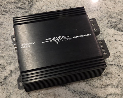 SKAR AUDIO RP-350.1D 350 WATT RMS CLASS D MONOBLOCK SUB AMPLIFIER