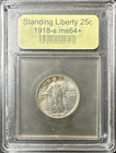 1918 S Standing Liberty Quarter Dollar