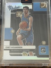 Chet Holmgren 2022-23 Panini Optic The Rookies Holo Prizm Rookie Insert Card #2