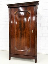 Biedermeierschrank Mahagoni Hamburg 1820 Handpoliert