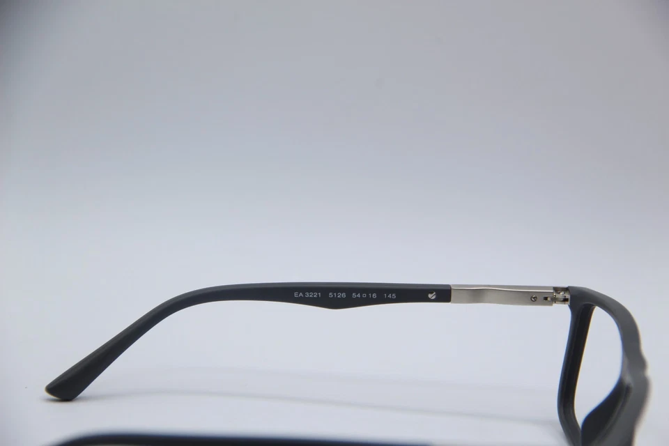 EMPORIO ARMANI EA 3221 5126 GRIS AUTÉNTICO GAFAS DE DISEÑO 54-16 Foto 3 de 4