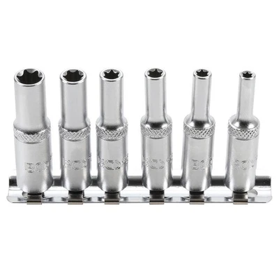 BGS DOUILLES TORX FEMELLES E LONGUES 1/4 E4, E5, E6, E7, E8, E10 - Photo 1/2