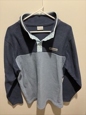 B088 NWT COLUMBIA large men's fleece jacket Steens Mountain Half Snap pullover