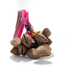 Hand Shaker Juju Chacha Pangi Pala Hand Bell Percussion Accessories W/ Strap