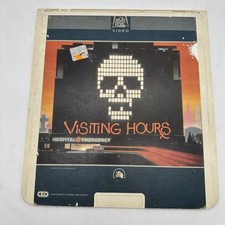 Visiting Hours CED Videodisc 1982 Film 20th Century Fox RCA 1171-90