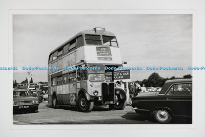 C028199 Bus. Blackwall Tunnel. Romford Rush Green Rd. Nr. 175. JXC481. Altes Foto