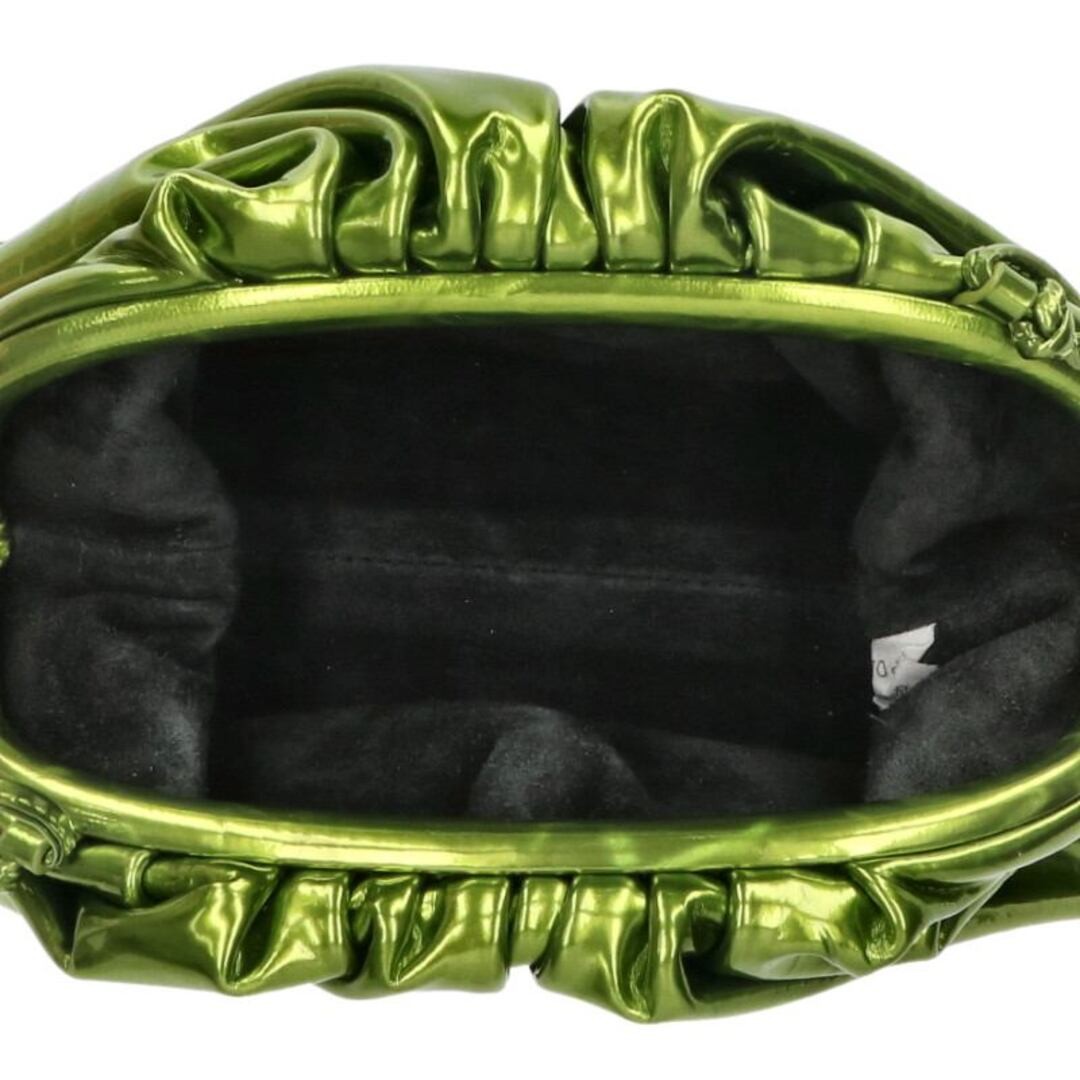 BOTTEGA Veneta Mini The Pouch Metallic Shoulder Bag Ladies' Used 12b9a5ec8d60f63 thumbnail 4